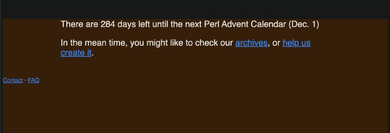 the legacy advent page