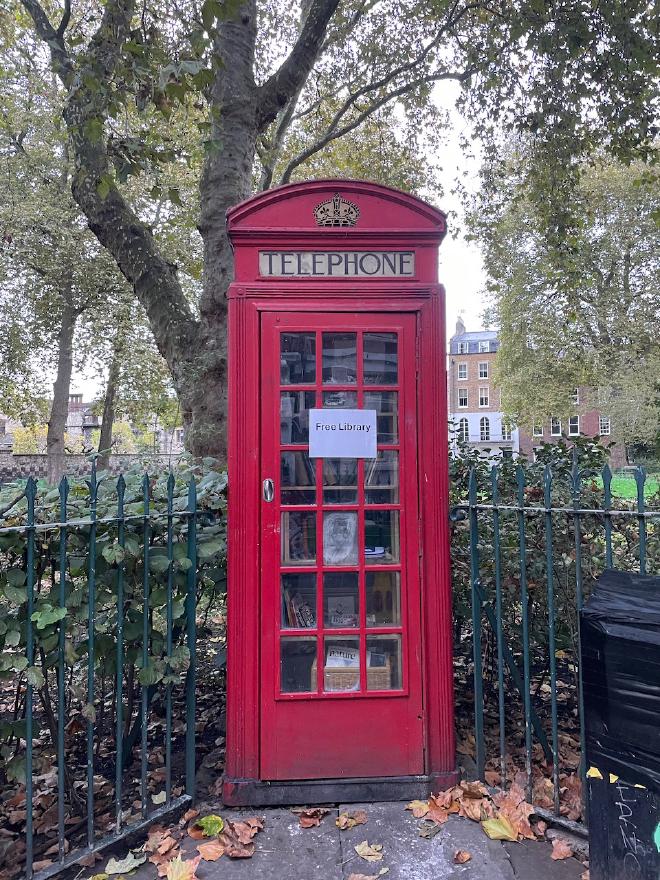 Phone Booth Library