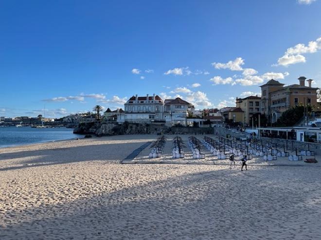 The beach at Cascais