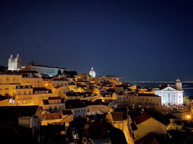 Lisbon at night